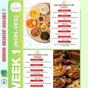 Monthly Plan( Non-veg)